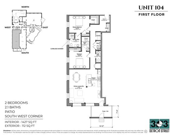 303 Detroit Street #104, Ann Arbor, MI 48104 photo 3