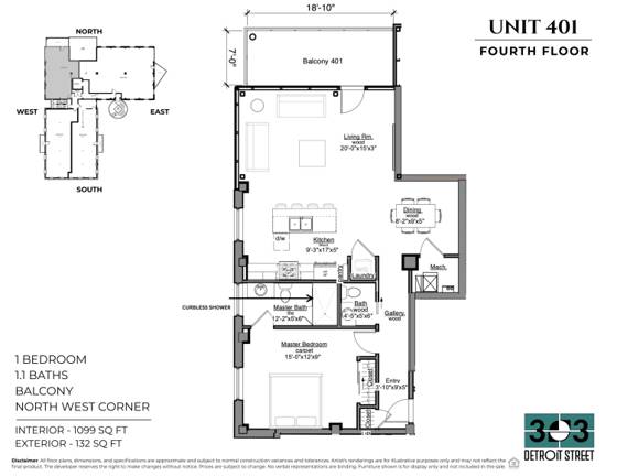 303 Detroit Street #401, Ann Arbor, MI 48104 photo 4