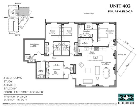 303 Detroit Street #402, Ann Arbor, MI 48104 photo 3