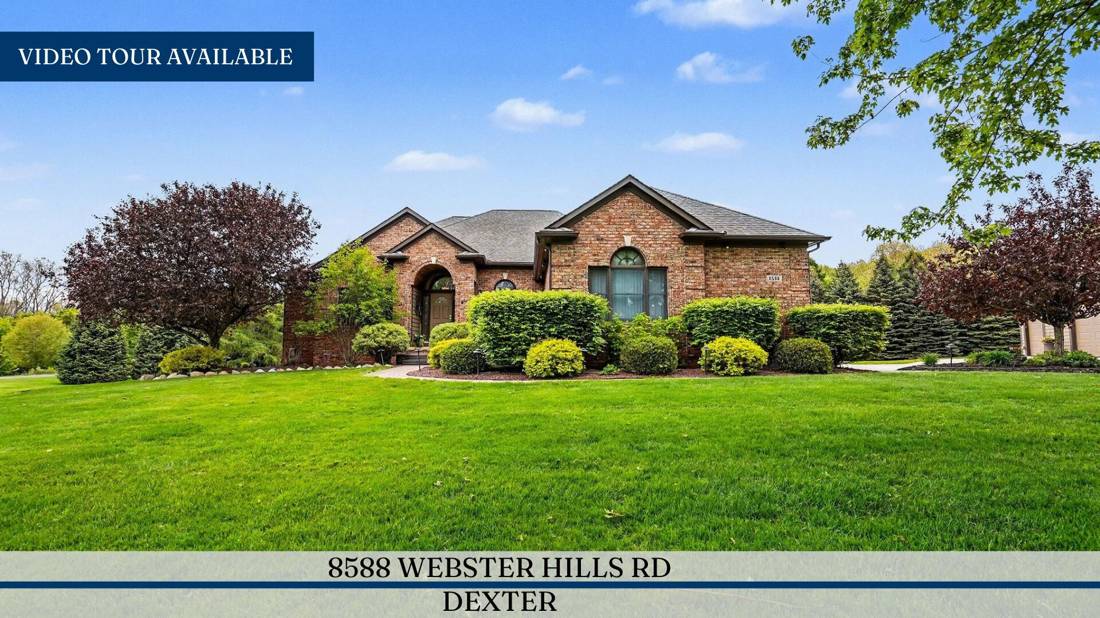 8588 Webster Hills Road, Dexter, MI 48130